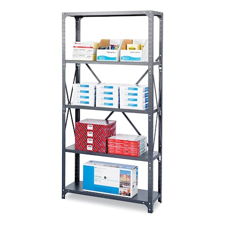 Commercial Steel Shelving Unit,6 Shelf